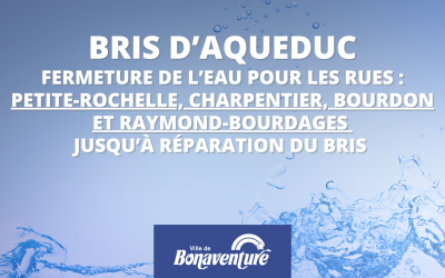 BRIS D’AQUEDUC