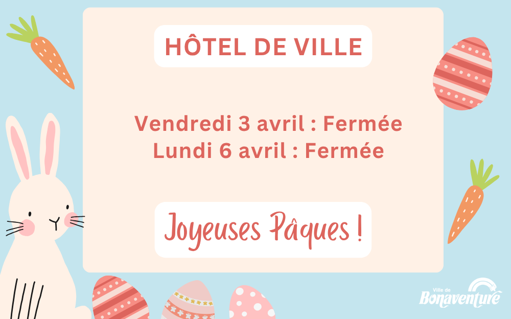 OUVERT OU FERMÉ À PÂQUES ?