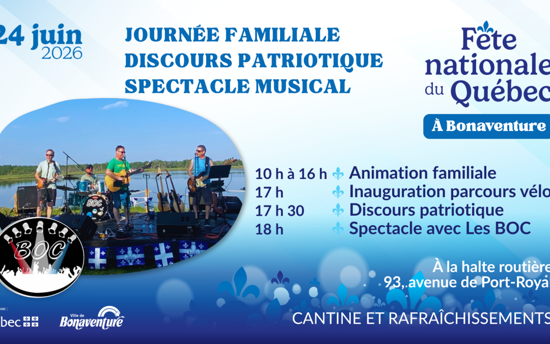 FÊTE NATIONALE À BONAVENTURE